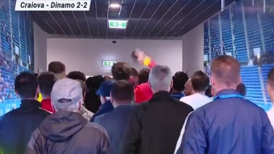 Tensiuni în Bănie, după Universitatea Craiova - Dinamo 2-2! S-a lăsat cu scandal pe culoar