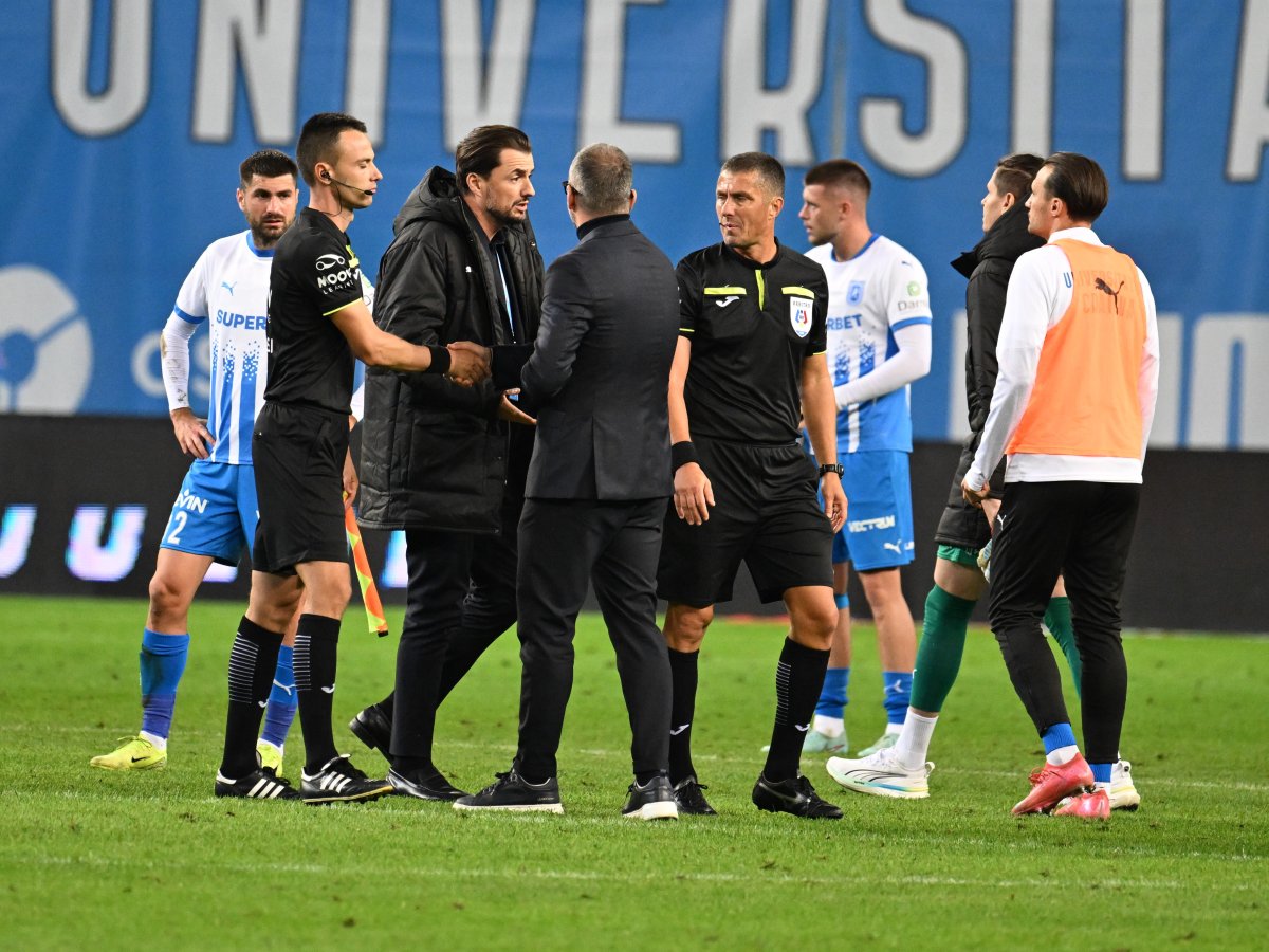 Adrian Cojocaru i-a înfuriat pe olteni după decizia luată în minutul 65 al meciului dintre Craiova și Dinamo, atunci când l-a eliminat pe Bancu