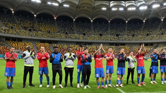 Singurul fotbalist de la FCSB care nu a salutat suporterii după victoria cu Oțelul Galați