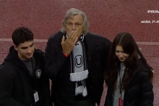 Moment inedit pe Cluj Arena! Florin Piersic și-a făcut apariția pe teren, iar ”Mărgelatu” în tribune
