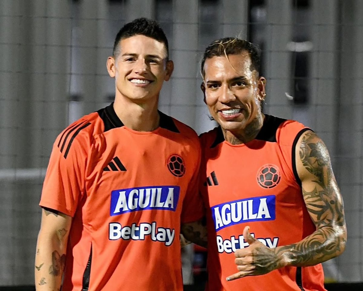 Dayro Moreno și James Rodriguez
