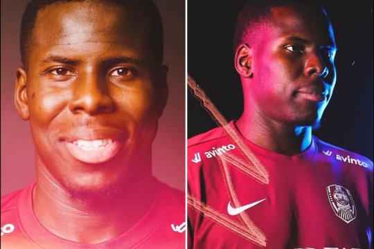OFICIAL | CFR Cluj a anunțat transferul lui Kurt Zouma: ”Luați o pauză de la Insula Iubirii” + Reacția lui Nelu Varga