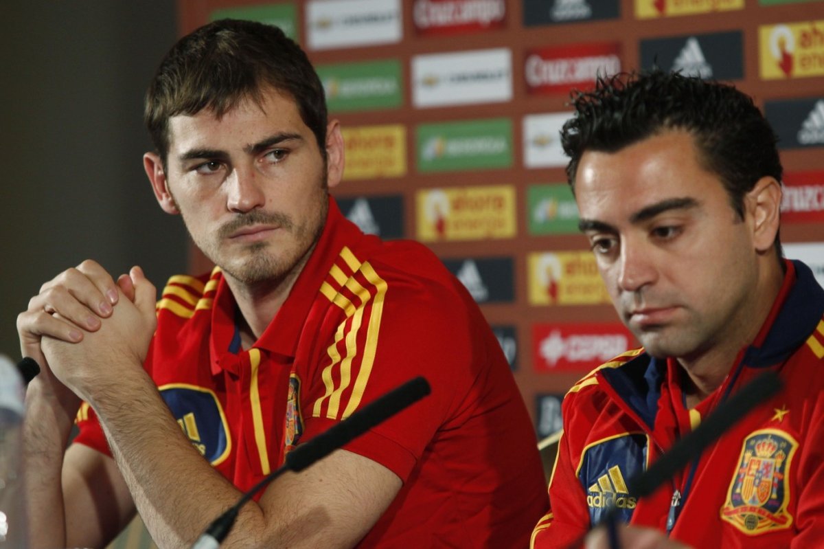 Xavi și Casillas au luat CM cu Spania în 2010