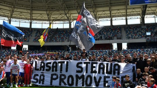 Fanii Stelei nu au uitat de clasa politică nici la meciul cu Sepsi! Partidul ”surpriză” înjurat de ultrași, alături de PSD