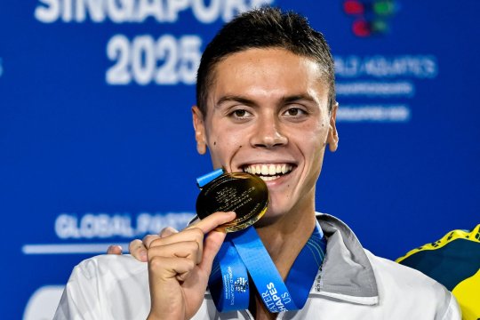 Suma uriașă pe care MAI o alocă pentru David Popovici și stafful său