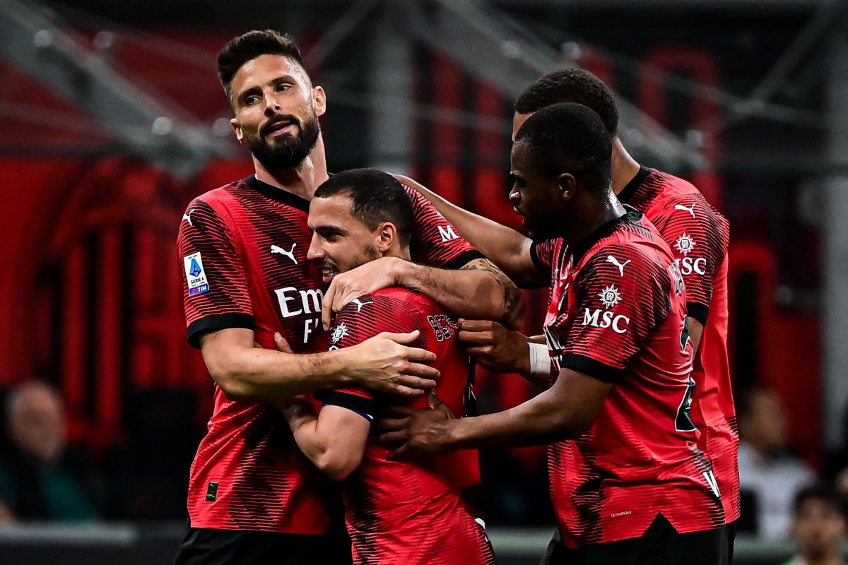 Bennacer, alături de foștii colegi de la Milan