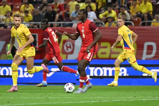 A făcut scandal după ce a fost schimbat. Moment tensionat la România - Canada 0-3