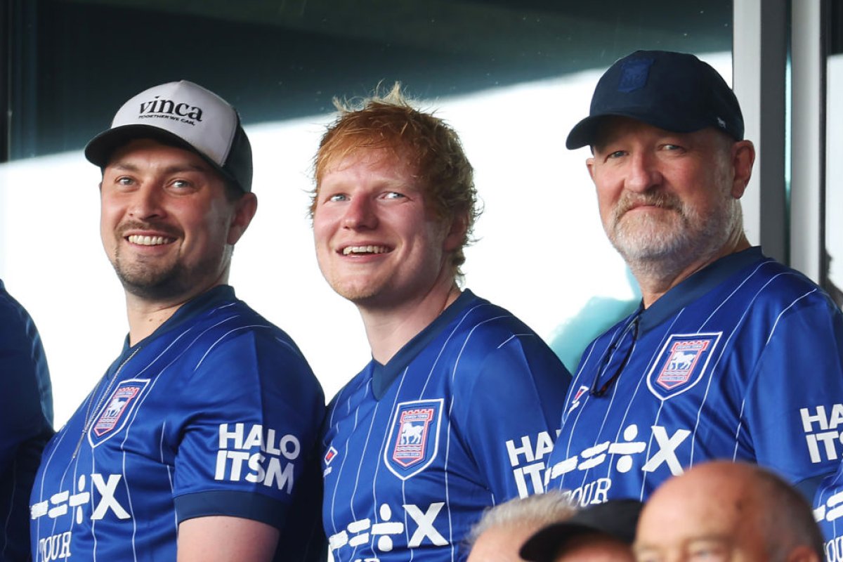 Ed Sheeran este fan declarat Ipswich