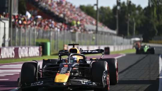 Verstappen a dat lovitura în calificările de la Monza!