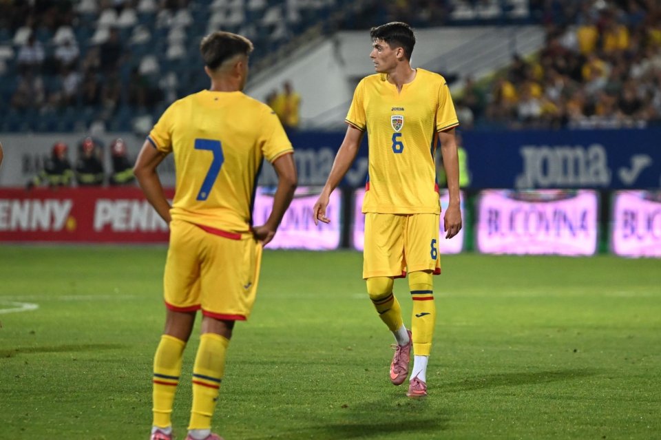 Mario Tudose, în România U21-Kosovo U21