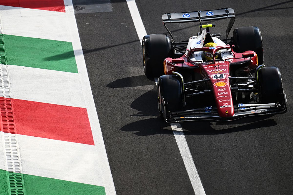 Lewis Hamilton, Monza 2025