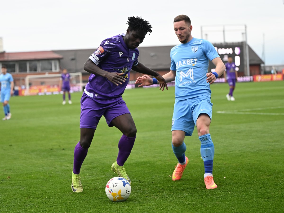 Emmanuel Mensah pe vremea când juca la FC Argeș
