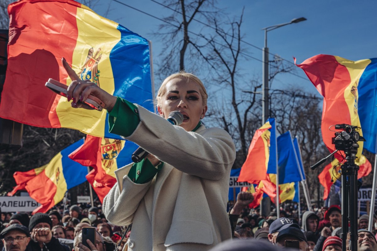 Marina Tauber, fostă jucătoare de tenis, actual deputat în Moldova