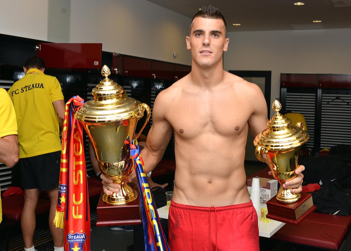 Stefan Nikolic în perioada când juca la FCSB
