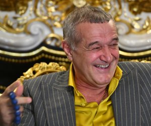Gigi Becali, criză de râs în direct la TV: ”Leșin când te aud. Zic: «Ia uite, bă, nebunul»”