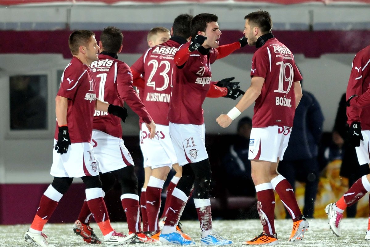 Sorin Frunză a jucat la Rapid în perioada 2010-2011