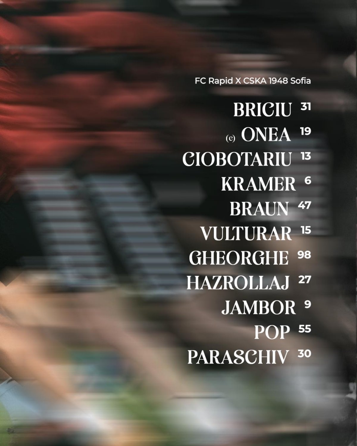 Echipa trimisă de Gâlcă pe teren în amical