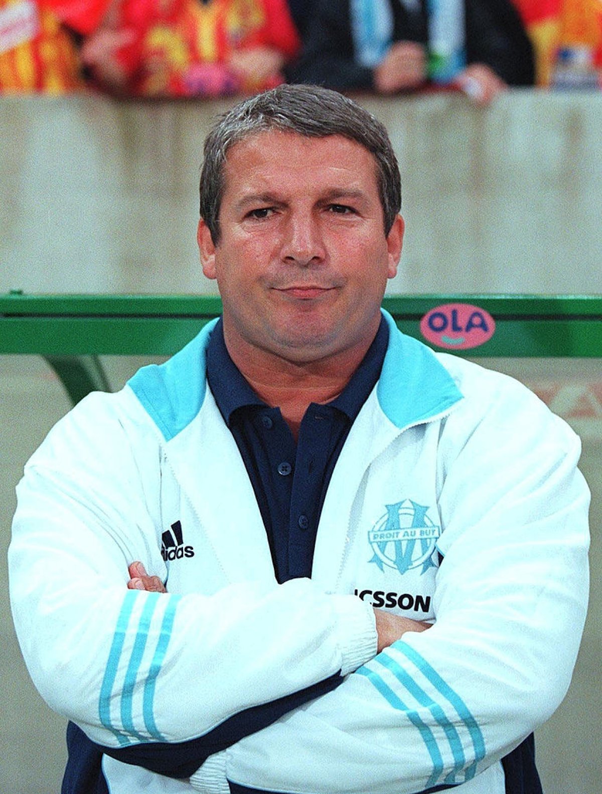 Roland Courbis, pe vremea când o antrena pe Olympique Marseille