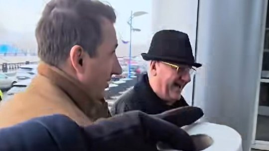 Marian Ceaușescu și Mitică Dragomir au ajuns din nou față în față! ”Borfașii intră pe aici! Când dați banii înapoi?”. Cum a reacționat fostul președinte LPF