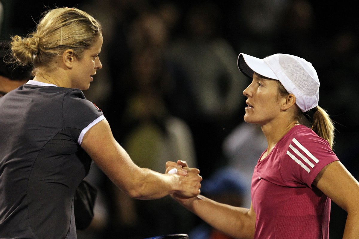 Kim Clijsters si Justine Henin au fost adversare si coechipiere in nationala Belgiei