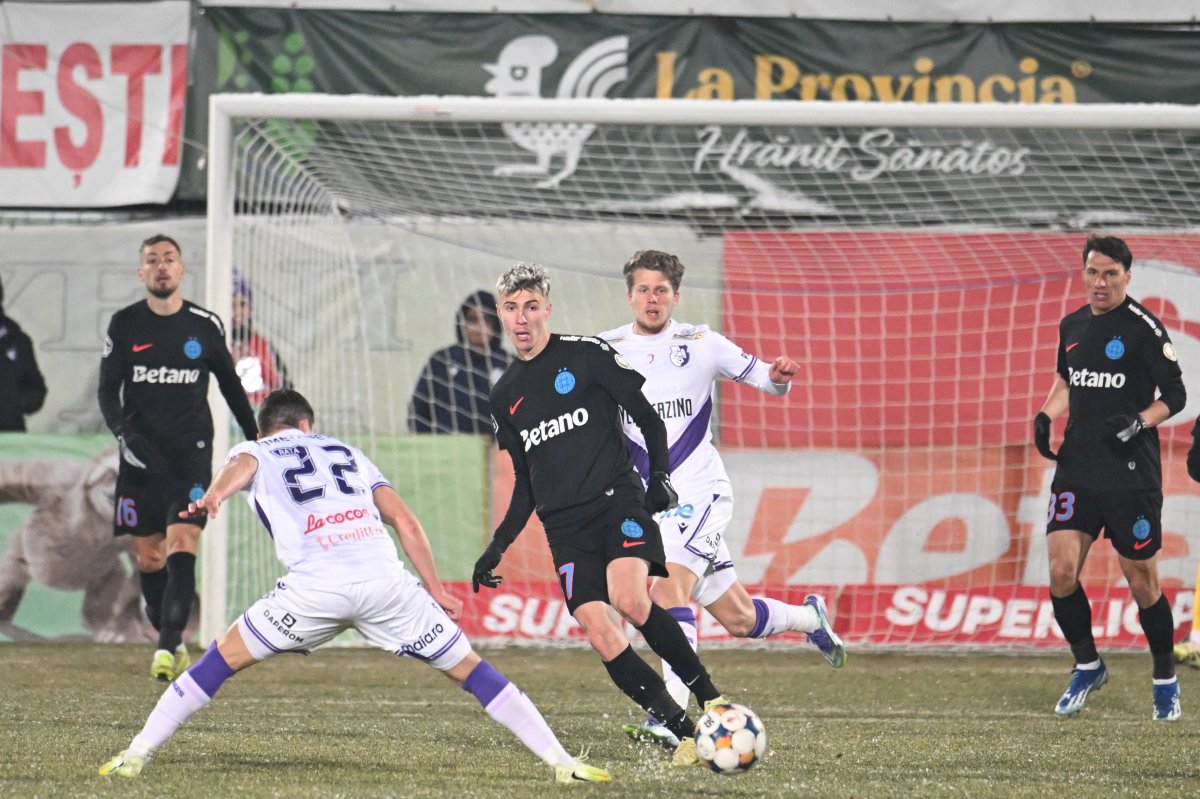 FCSB a început anul 2026 cu o înfrângere, scor 0-1 cu FC Argeș