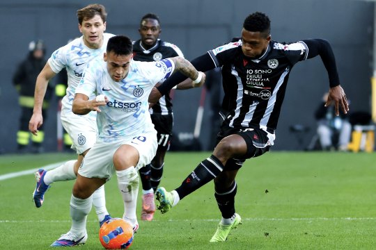 Udinese - Inter 0-1. Victorie importantă pentru Cristi Chivu! Echipa românului s-a îndepărtat la șase puncte de locul 2