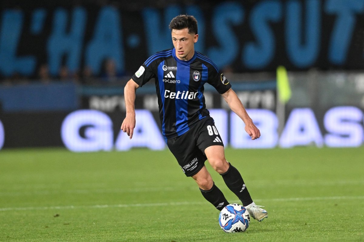 Olimpiu Moruțan a evoluat în două rânduri la Pisa (2022-2023 și 2024-2025)