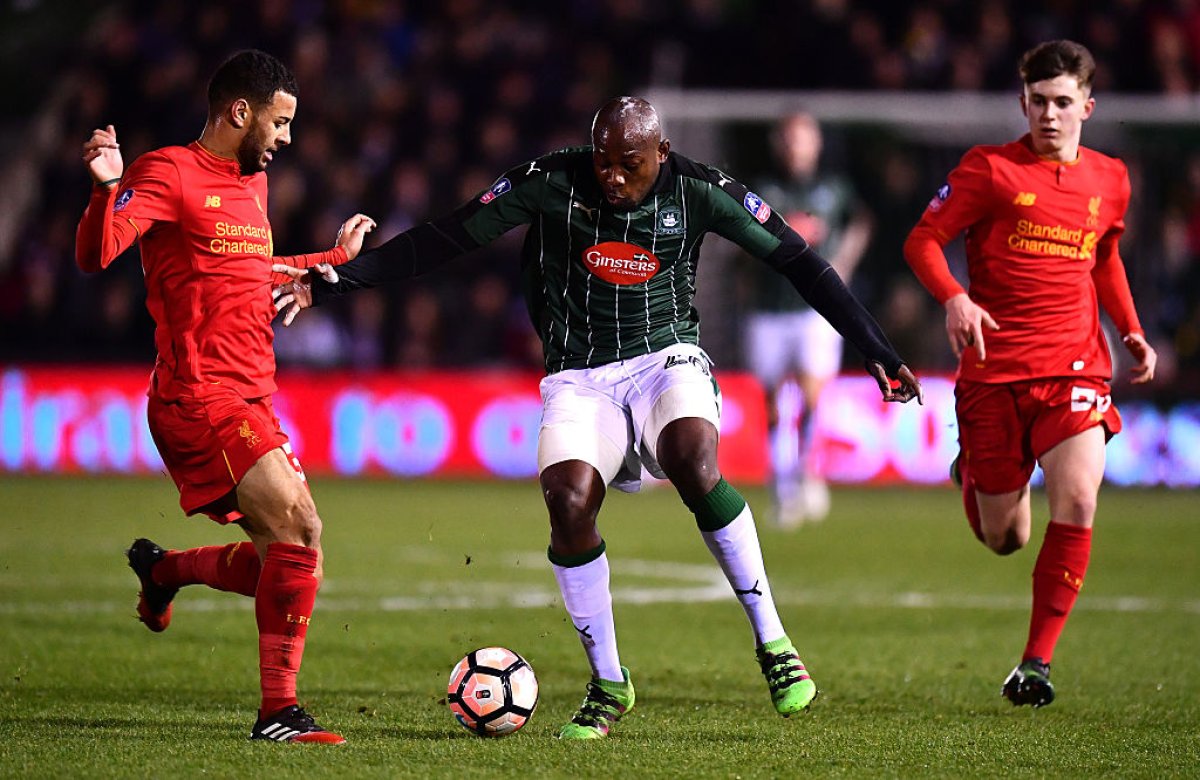 Garita a jucat în trecut și în Anglia, pentru Plymouth