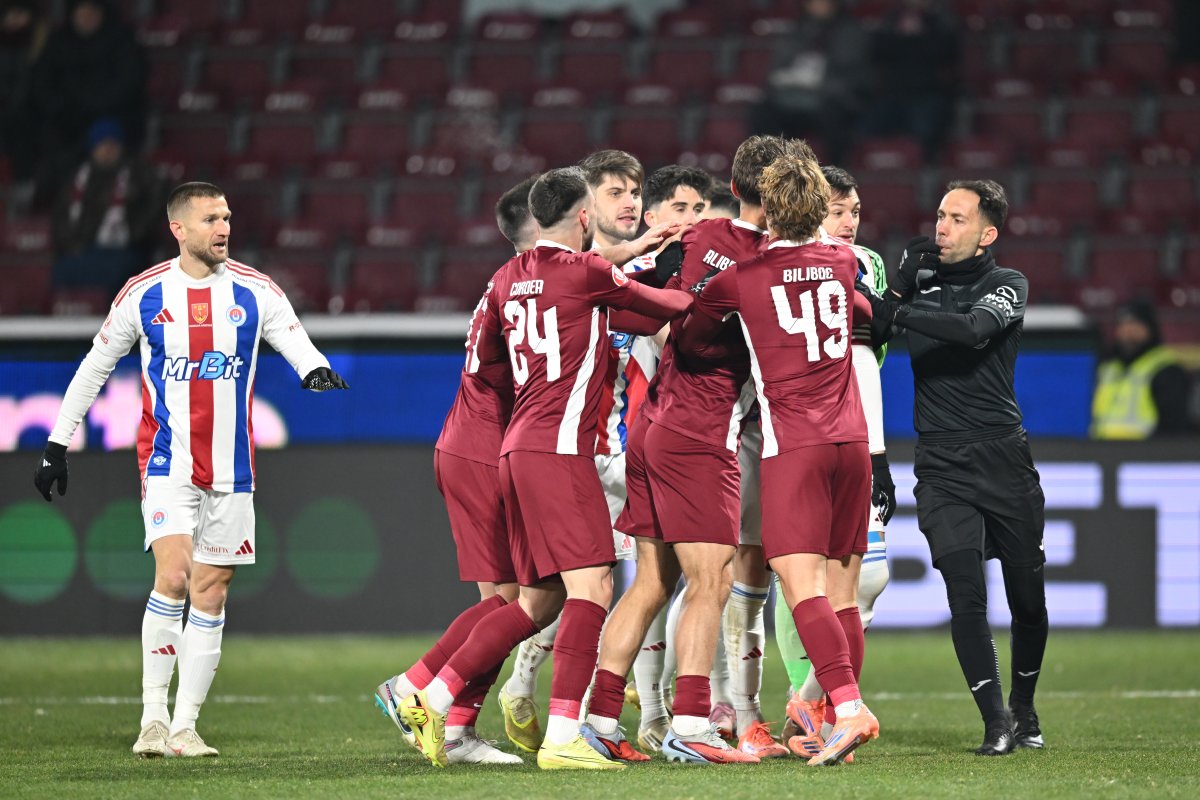 Jucătorii CFR-ului i-au dat emoții antrenorului