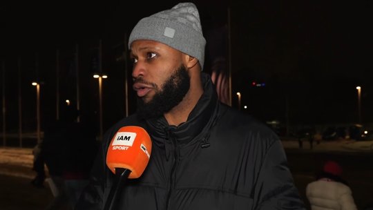 Hakim Abdallah a explicat de ce a fost prezent la Dinamo - U Cluj: ”Am venit cu soția”