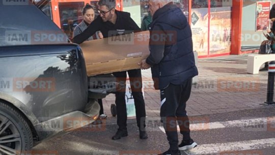 ”Mafiotul” Giovanni Becali s-a luat ”la luptă” cu un televizor. Imagini uimitoare din parcarea unui centru comercial