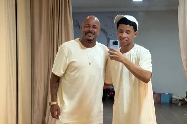 Wesley Lopes și fiul său, Yuri