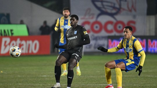 Legenda Universității Craiova, dată pe spate de Steven Nsimba: ”Este un vârf de atac cum nu există la noi”