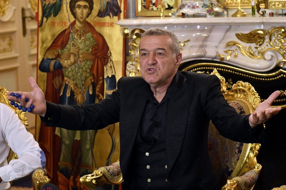 Gigi Becali este patronul celor de la FCSB