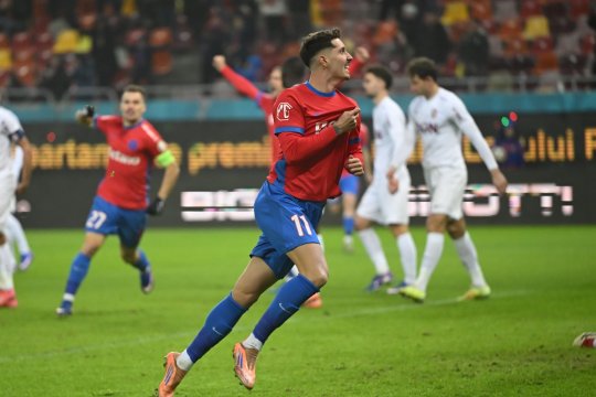 FCSB - CFR Cluj 1-1, ACUM, pe iAMsport.ro. Surpriză pe tabelă înainte de pauză