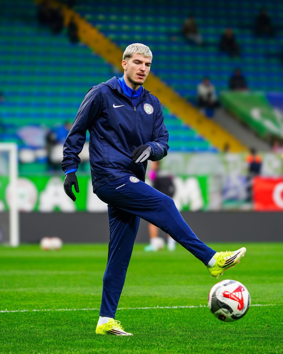 Valentin Mihăilă este și el tot de la începutul acestei stagiuni în lotul lui Rizespor