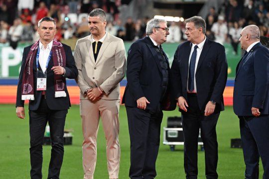 L-a amenințat direct pe Ioan Varga, iar apoi și-a făcut apariția la FCSB - CFR! Spectator neașteptat în tribunele Arenei Naționale