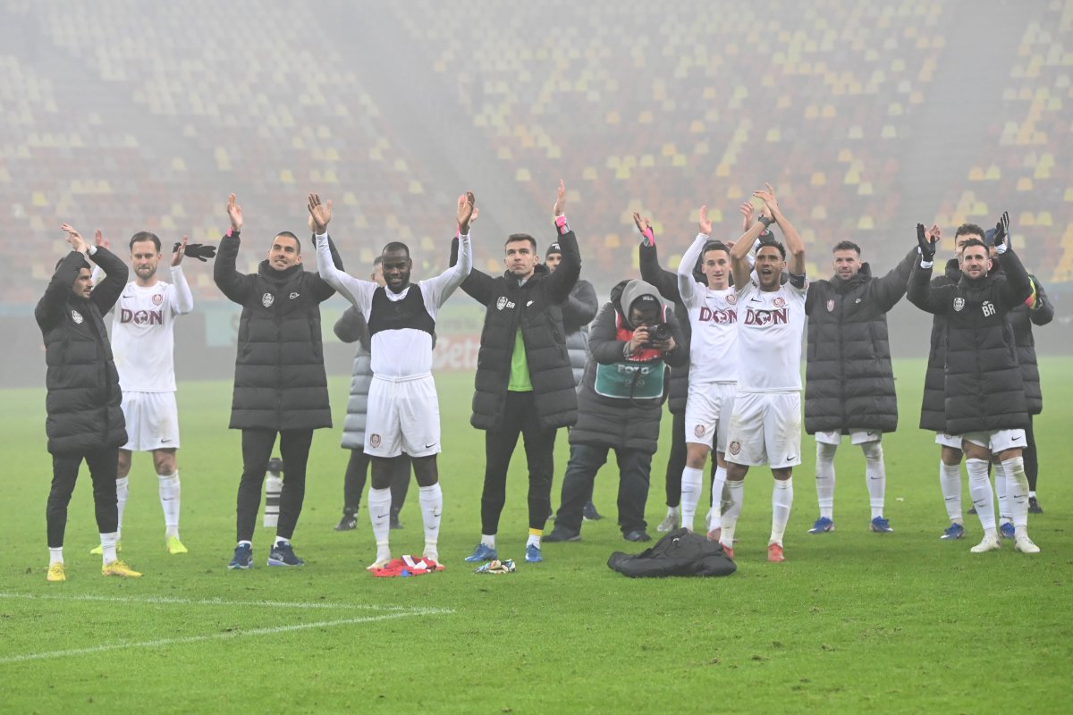 CFR-ul a remizat în tur cu FCSB, scor 2-2