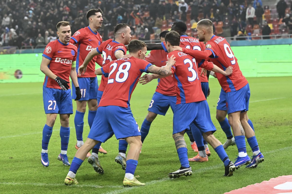 FCSB a pierdut cu scorul de 1-4 meciul cu CFR Cluj, din etapa 23