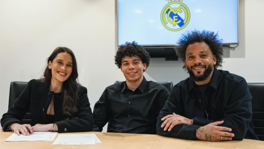 Fiul brazilianului Marcelo a semnat primul său contract profesionist cu Real Madrid