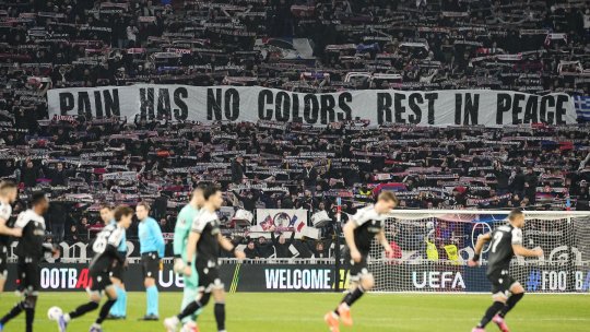 Suporterii lui Lyon, gest superb în memoria fanilor decedați în România