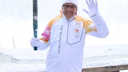 Șeful Formulei 1 a purtat Flacăra Olimpică