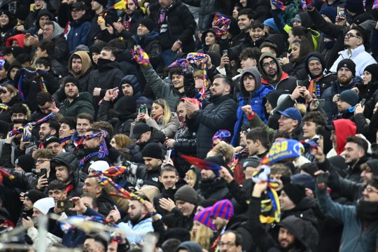 Costin Ștucan a văzut un banner afișat de suporterii FCSB și a rămas surprins de ceea ce scria pe el