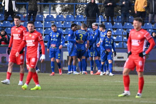 Gol din offside validat la Slobozia - Hermannstadt! VAR-ul nu funcționează pe noul stadion al Unirii dintr-un motiv halucinant