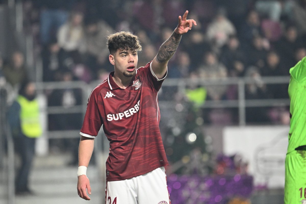 Andrei Borza, fundaș Rapid