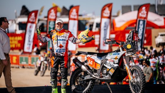 Mani Gyenes, cel mai rapid Original în prologul Dakar 2026