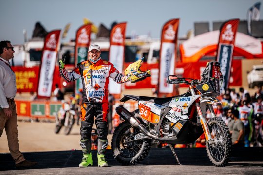 Mani Gyenes, cel mai rapid Original în prologul Dakar 2026