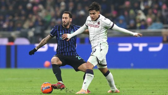 Inter - Bologna 3-1. Prestație entuziasmantă a echipei lui Chivu în primul meci din 2026! Milanezii au revenit pe primul loc în campionat