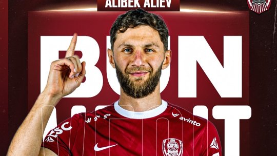 OFICIAL | Alibek a semnat cu CFR Cluj: ”Noul nostru atacant”