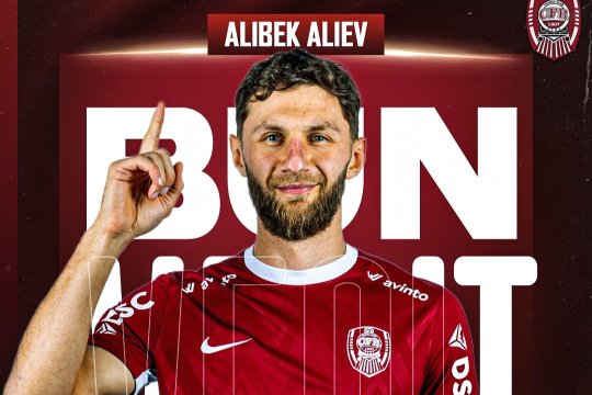 OFICIAL | Alibek a semnat cu CFR Cluj: ”Noul nostru atacant”